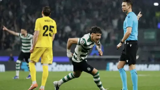 Sporting Lisbon Seal Historic UCL Turnaround